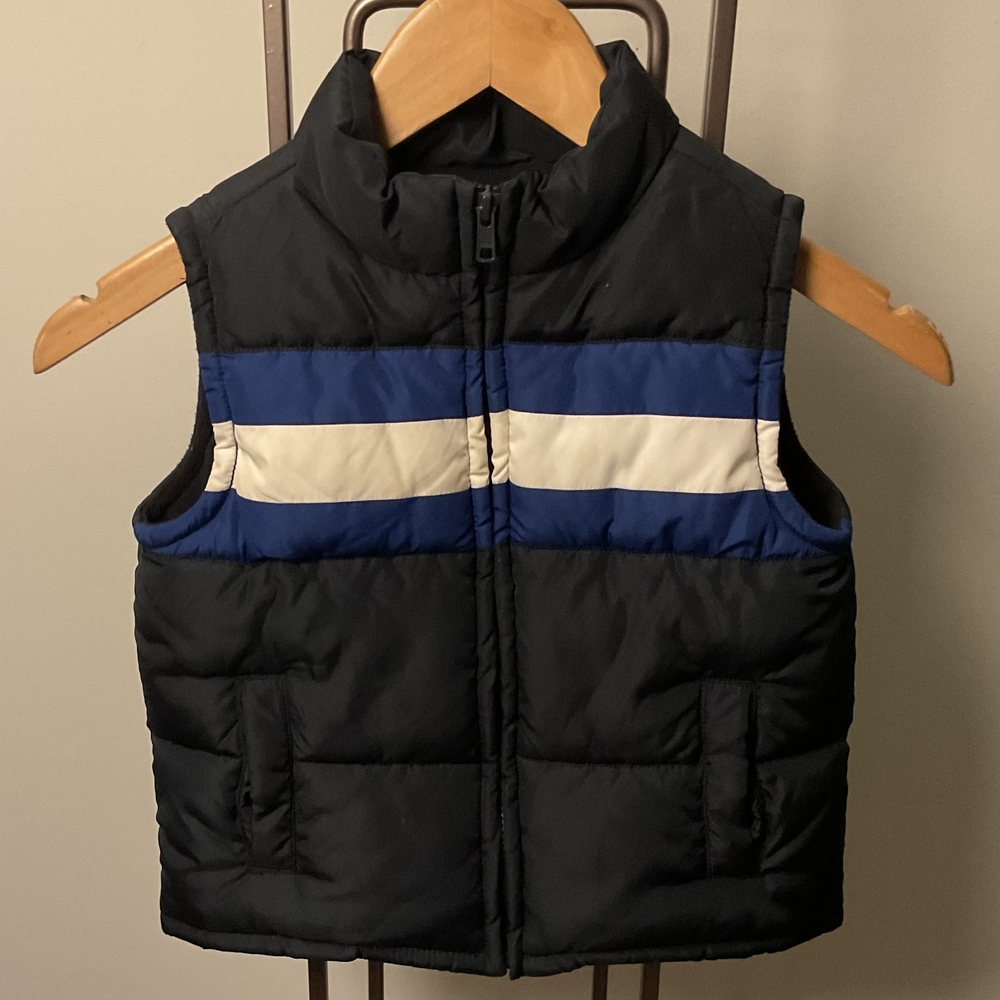 Crazy 8 Black and Blue Kids Vest